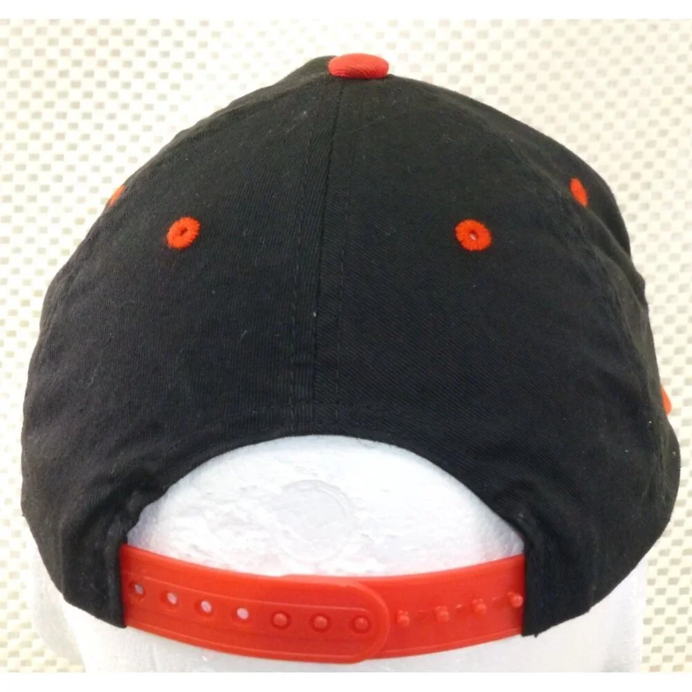 Star Wars Snapback Hat Darth Vader Graphic Brim & Red Logo Embroidery‎